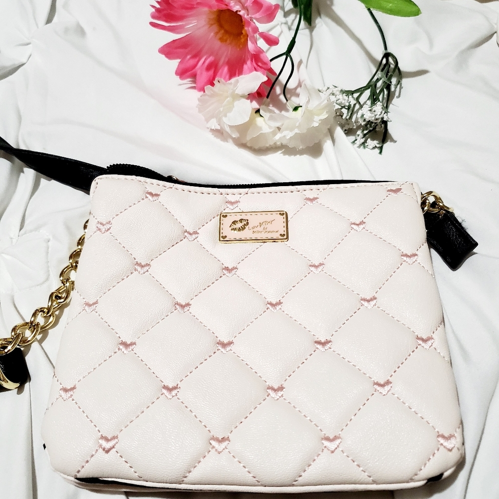 Betsey Johnson Quilted Crossbody Bag